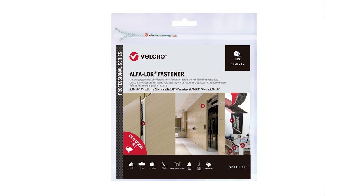 VELCRO® Brand Professional Series ALFA-LOK® Fastener